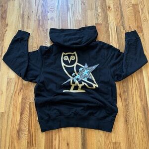 OVO SCARBOROUGH SHOOTING STARS HOODIE CEBL SIZE XL